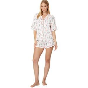 P.J. Salvage Spring Fling Pointelle PJ Set M Floral